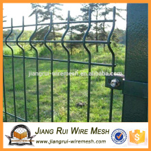 Hot dip galvanized pvc coated 3d wire mesh fence panels for sale